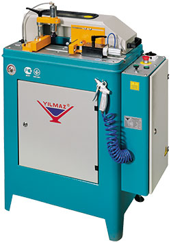 Автоматический станок для обработки (фрезерования) торца импоста YILMAZ KM 215S